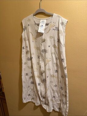 Halo Cream Safari Print Wearable Sleep Sack